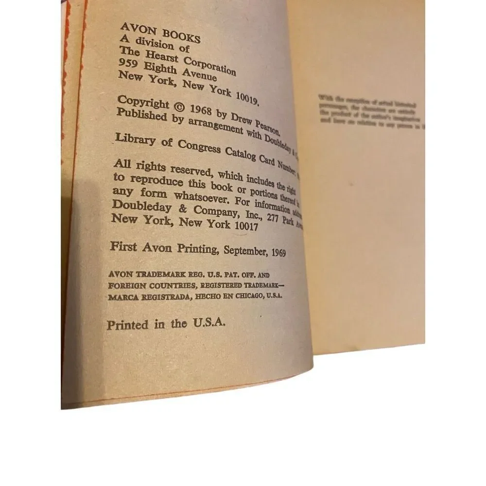 Lot Of 2 Richard Nixon The Senator Paperback Books Usa